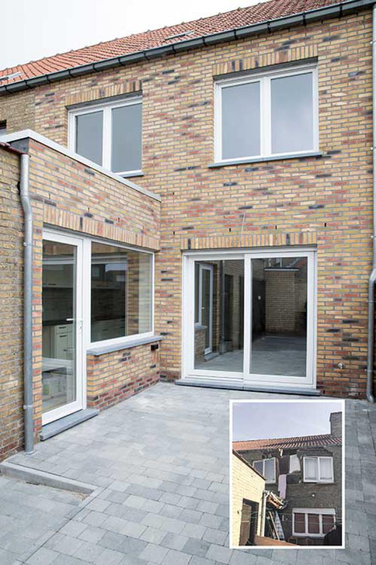 Verbouwing woning Beveren-Leie